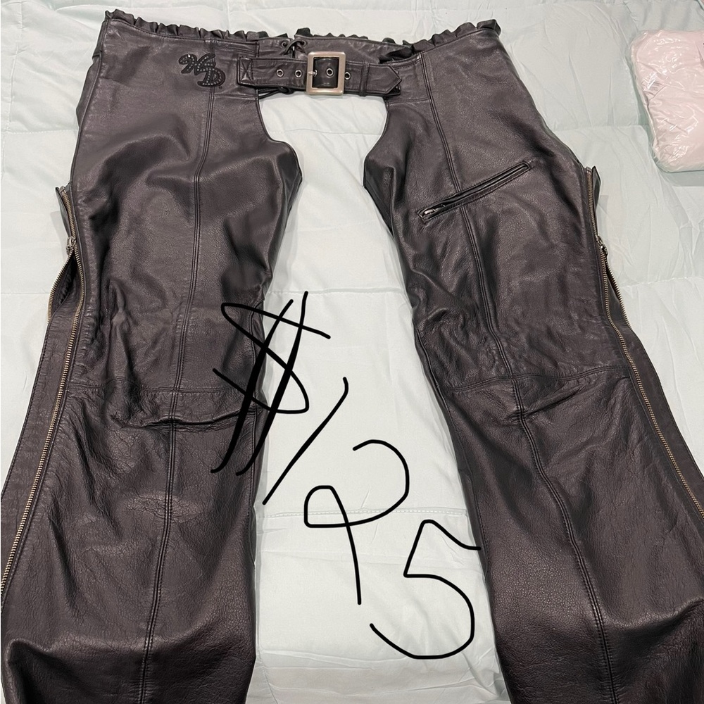 Harley Davidson Womens riding chaps 2XL